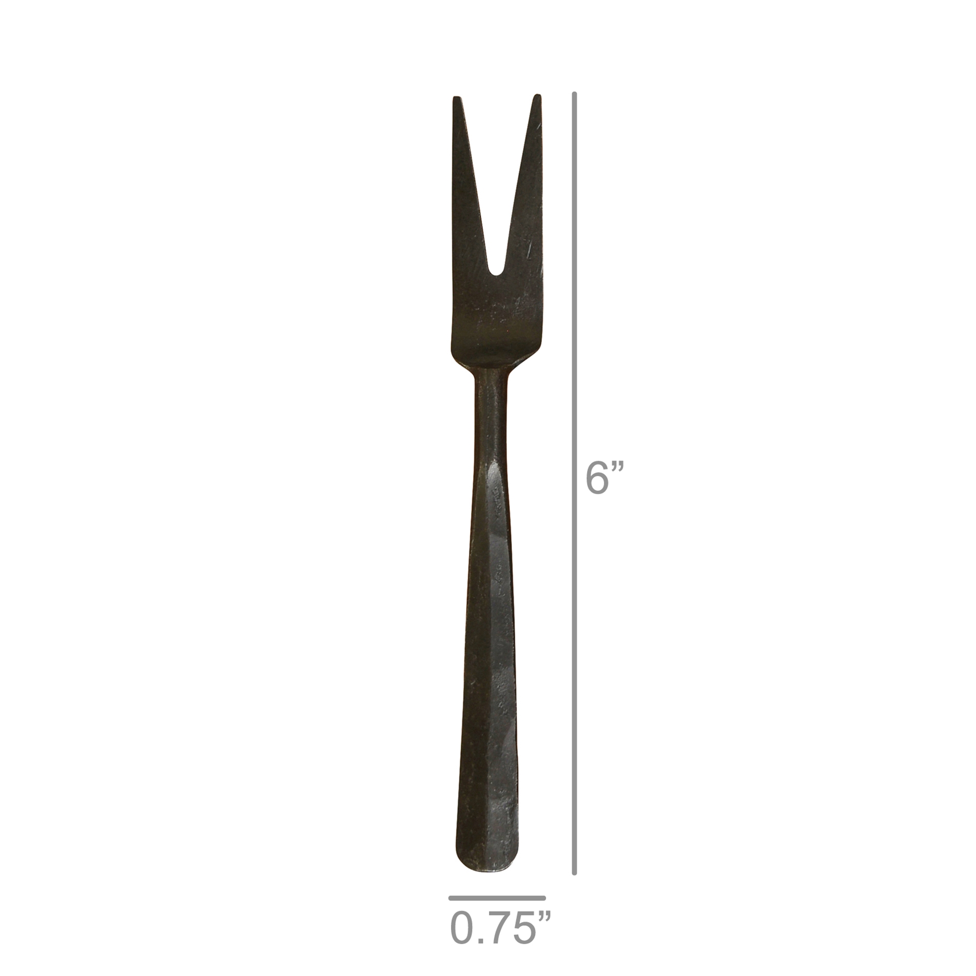Duval Rustic Iron Fork Set of 4 by HomArt Seven Colonial
