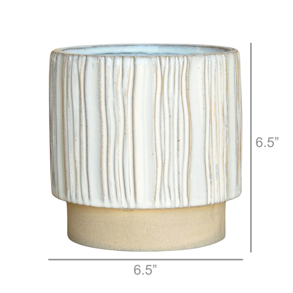Ramos Vertical Stripe Cachepot by HomArt - Image 3