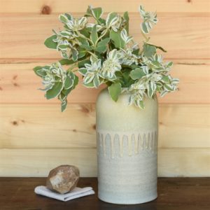 Kina Green Ceramic Vase by HomArt