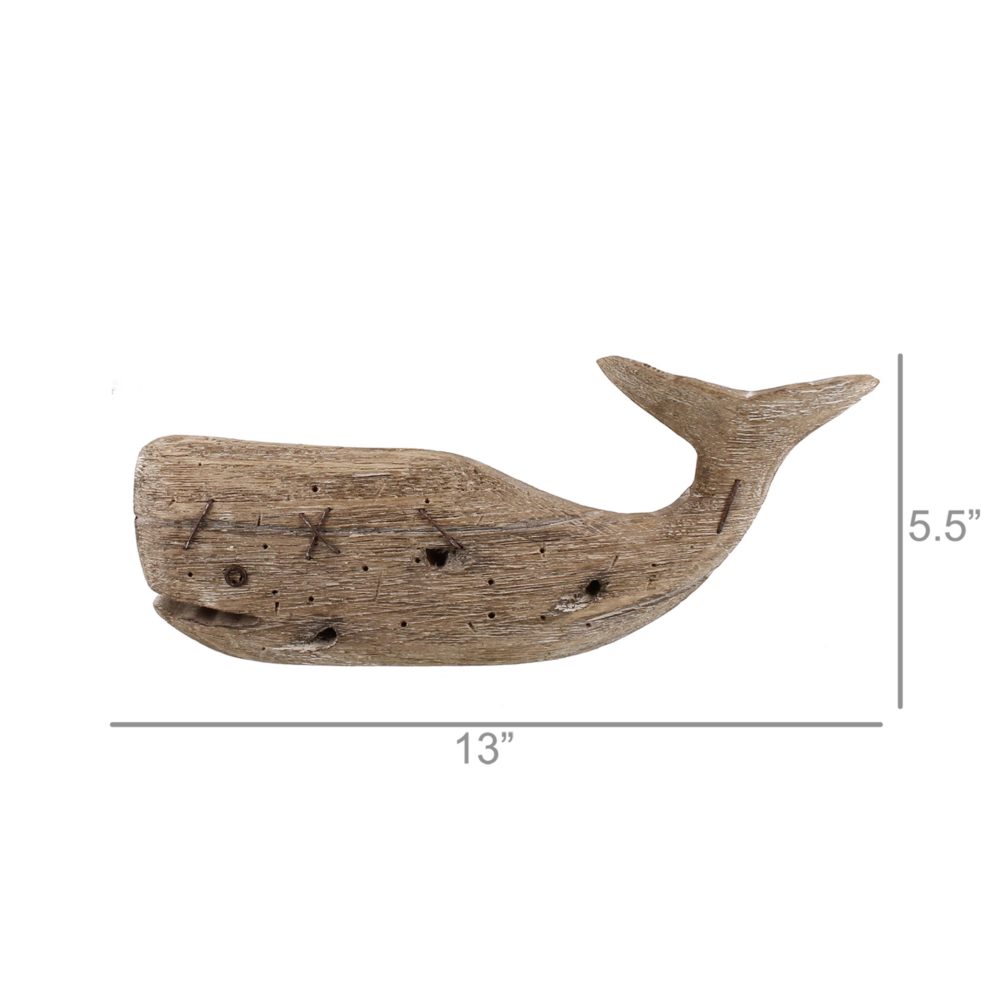 Small Kiri Wood Sperm Whale by HomArt - Image 2