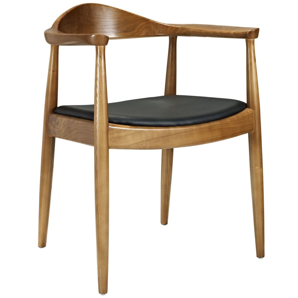 Presidential Dining Armchair in Black by Modway