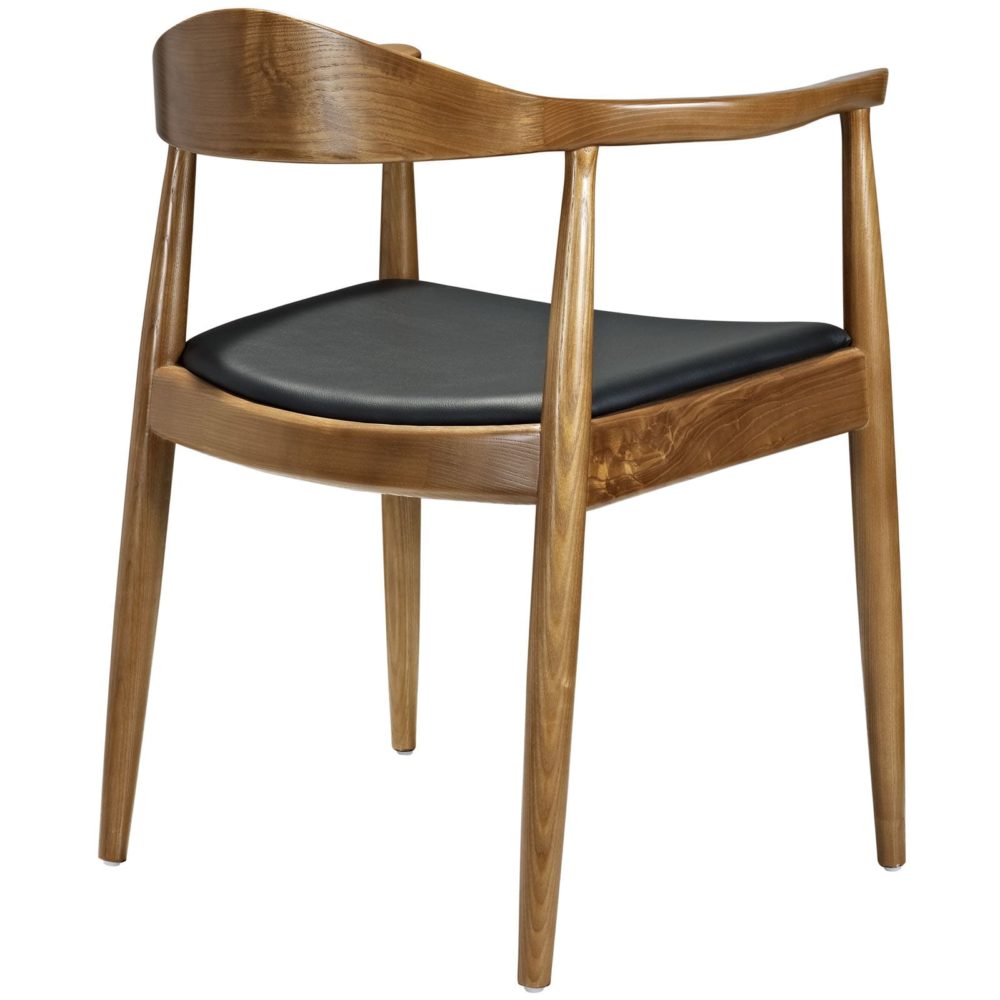 Presidential Dining Armchair in Black by Modway - Image 3