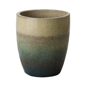 Large Bayside Green Bullet Planter by Emissary