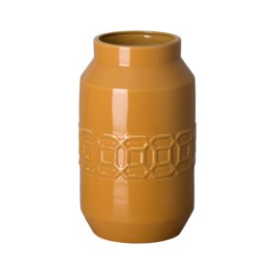 Butterscotch Glaze 15.5-In Axton Ceramic Vase by Emissary