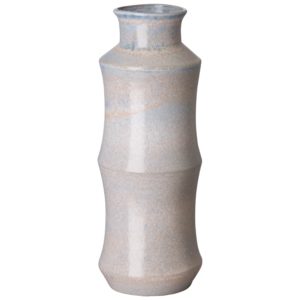 Double Bamboo Vase with Hazel Dawn Glaze by Emissary
