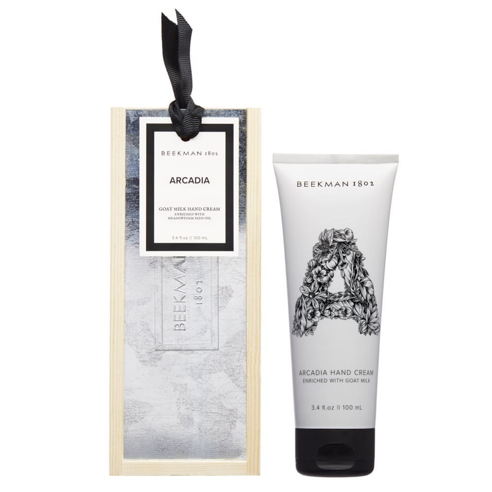 Arcadia Hand Cream 3.4 oz in Wood Gift Box by Beekman 1802