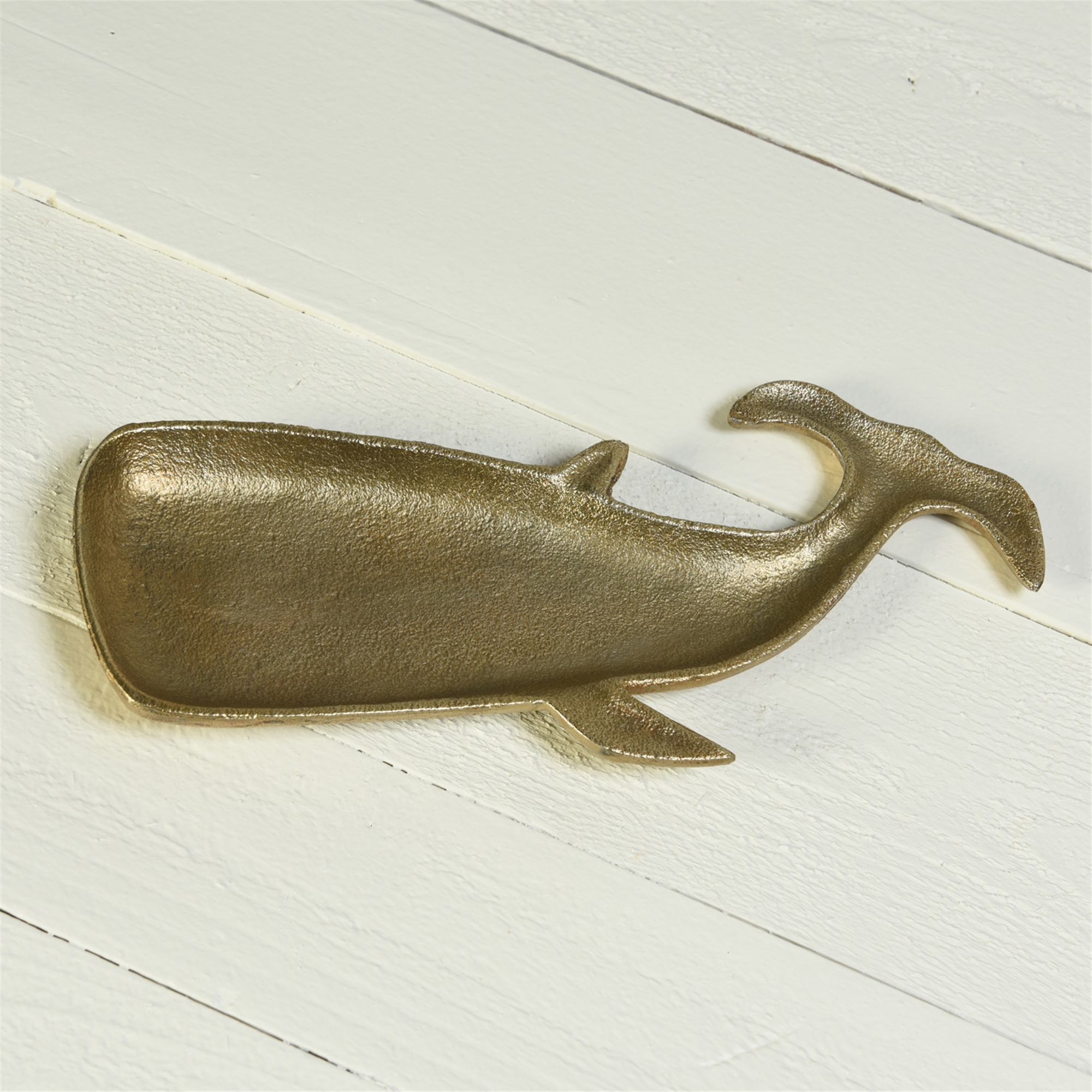 Brass Whale Tray by HomArt