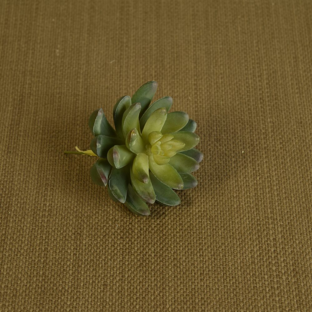 Large Green Faux Succulent Set of 3 by HomArt - Image 3