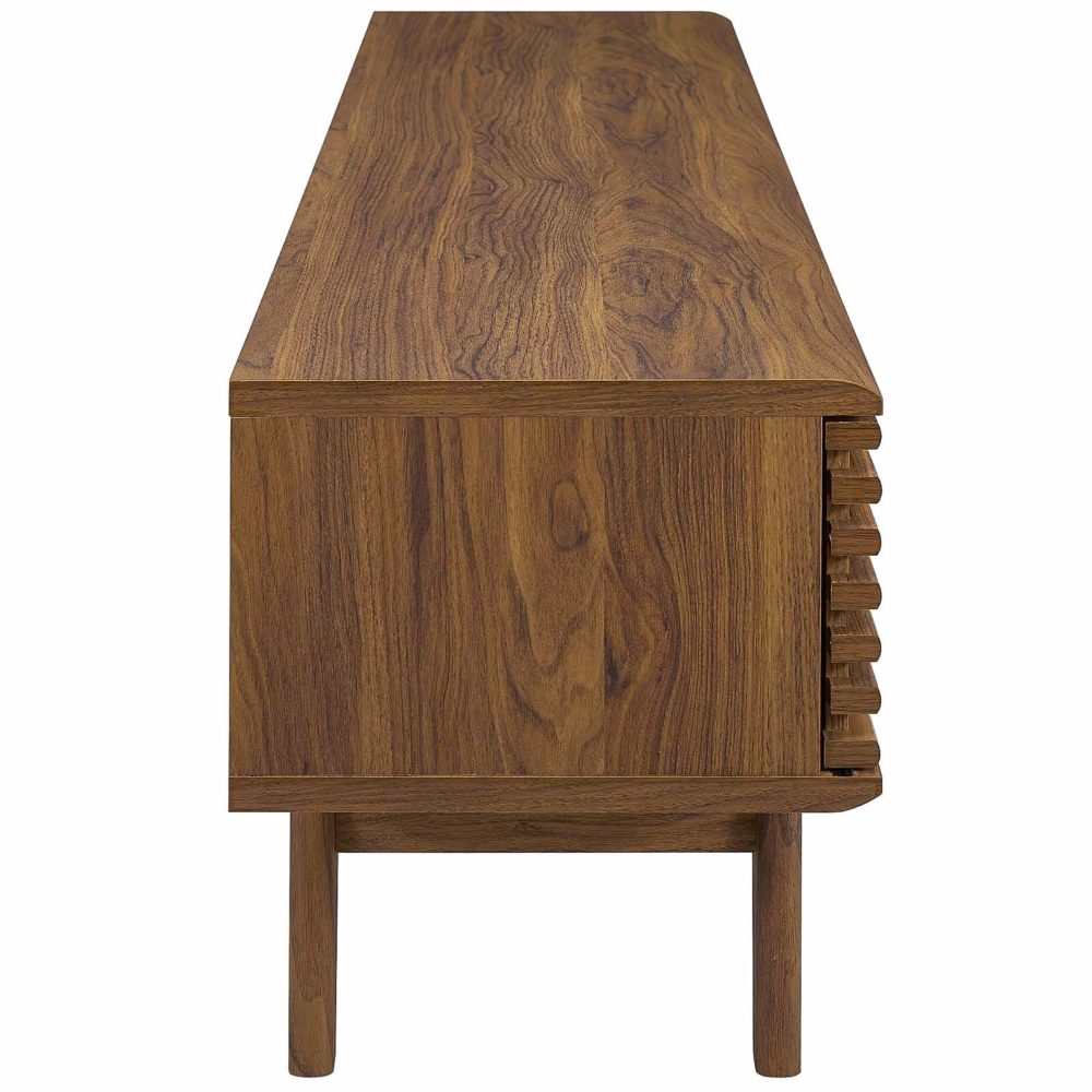 Render 70" TV Stand in Walnut by Modway - Image 3