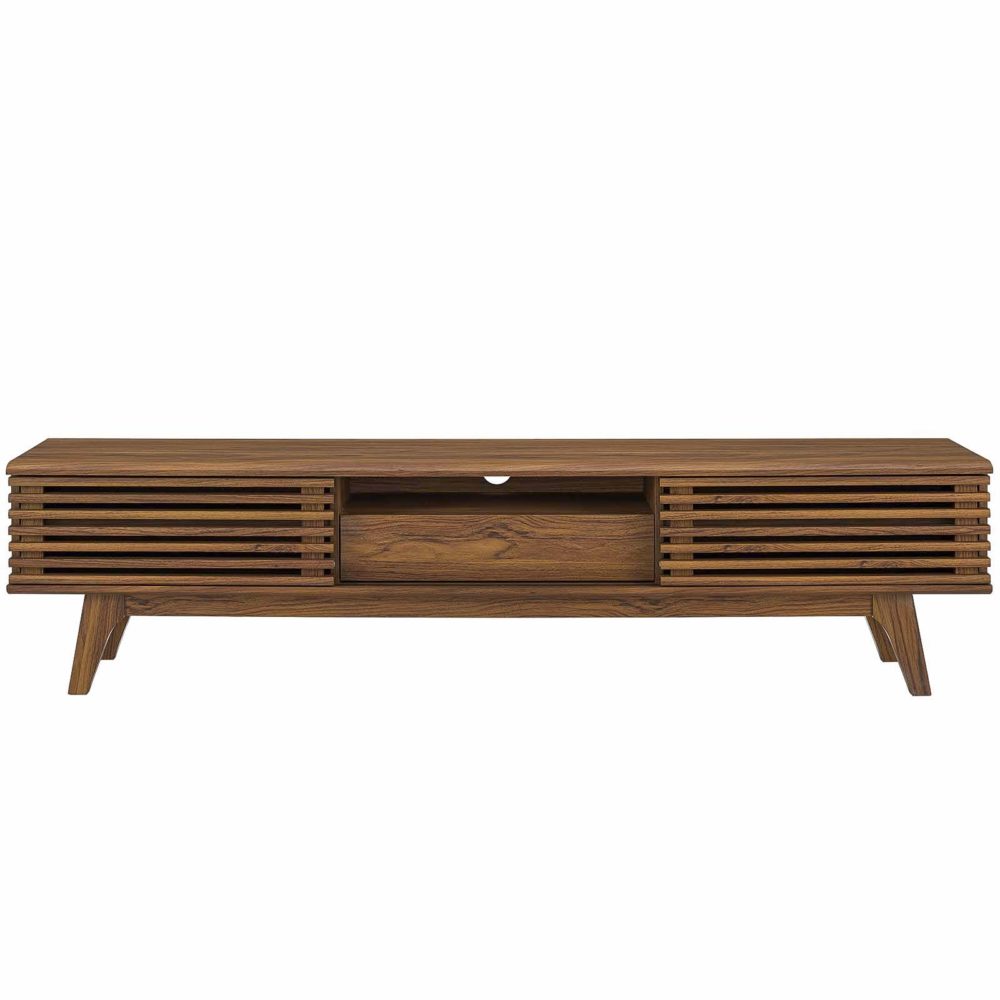 Render 70" TV Stand in Walnut by Modway - Image 4