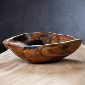 Large Kenya Teakwood Bowl by Zodax