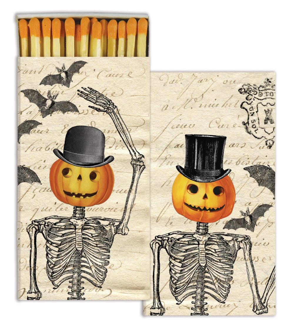 Pumpkin Heads Matches Set of 6 Boxes by HomArt