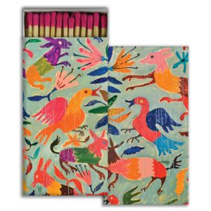 Garden Birds Matches Set of 6 Boxes by HomArt