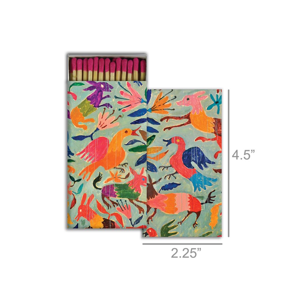 Garden Birds Matches Set of 6 Boxes by HomArt - Image 2