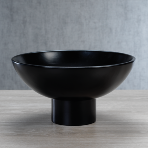 Côte d'Ivoire Black Mango Wood Bowl by Zodax