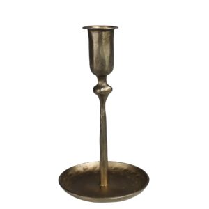 Medium Brass Percy Candlestick by HomArt