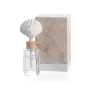 Island Porcelain Fan Shell Diffuser by Zodax