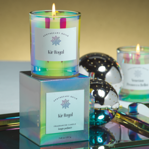 Apothecary Guild Kir Royal Luster Candle by Zodax
