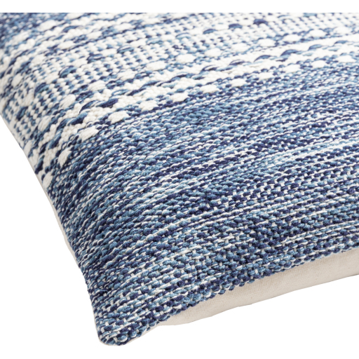 Navy and Cream Ethan Pillow by Livabliss - Image 2