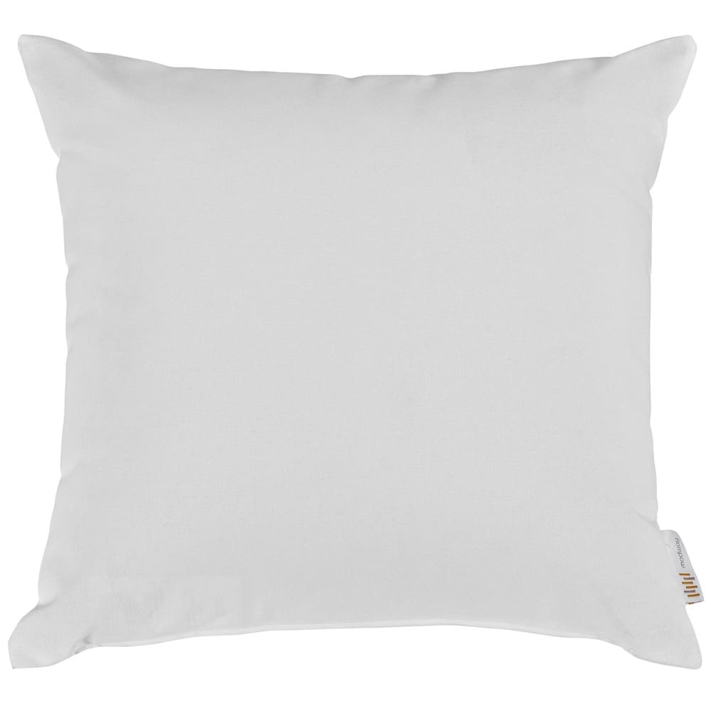 Convene Two Piece Outdoor Patio Pillow Set in White by Modway - Image 2
