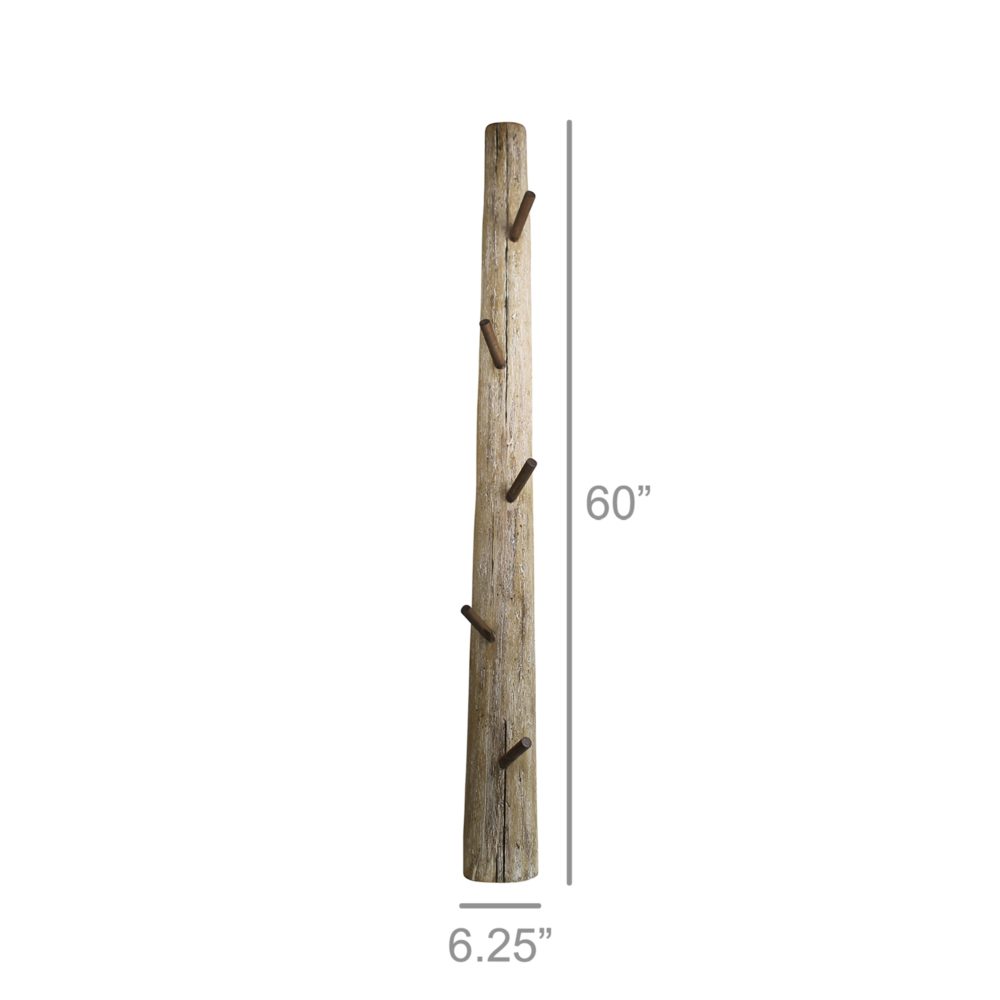 Trunk and Peg Wood Wall Hook by HomArt - Image 2