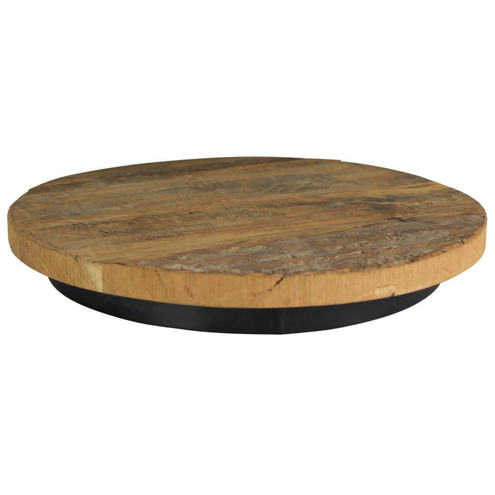 Small Newton Reclaimed Wood Riser by HomArt