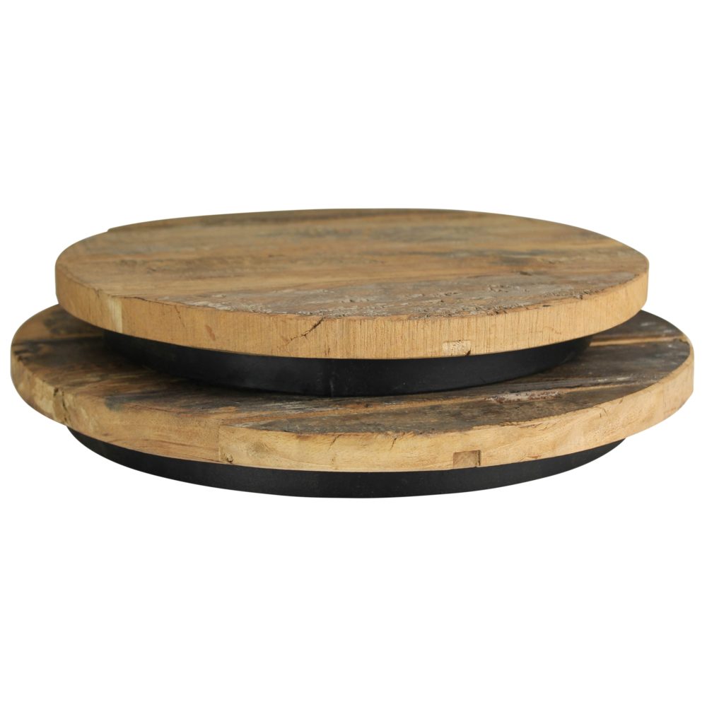 Small Newton Reclaimed Wood Riser by HomArt - Image 3