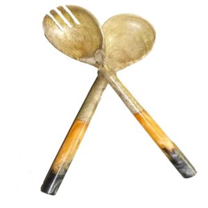 Mango Wood Salad Server Set by Abigails