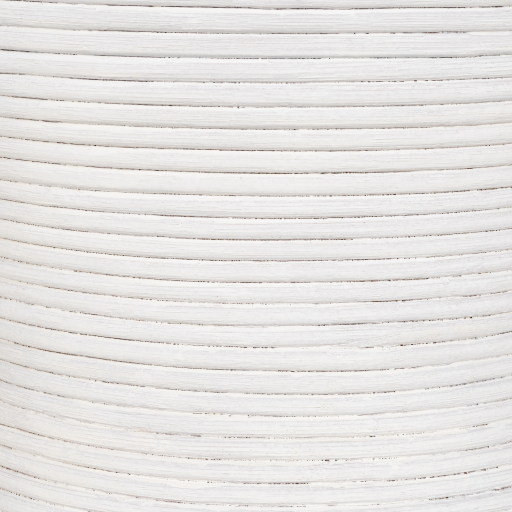 White Balinese End Table by Livabliss - Image 2