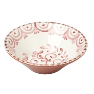 Large Pink and White Casa Nuno Bowl by Abigails