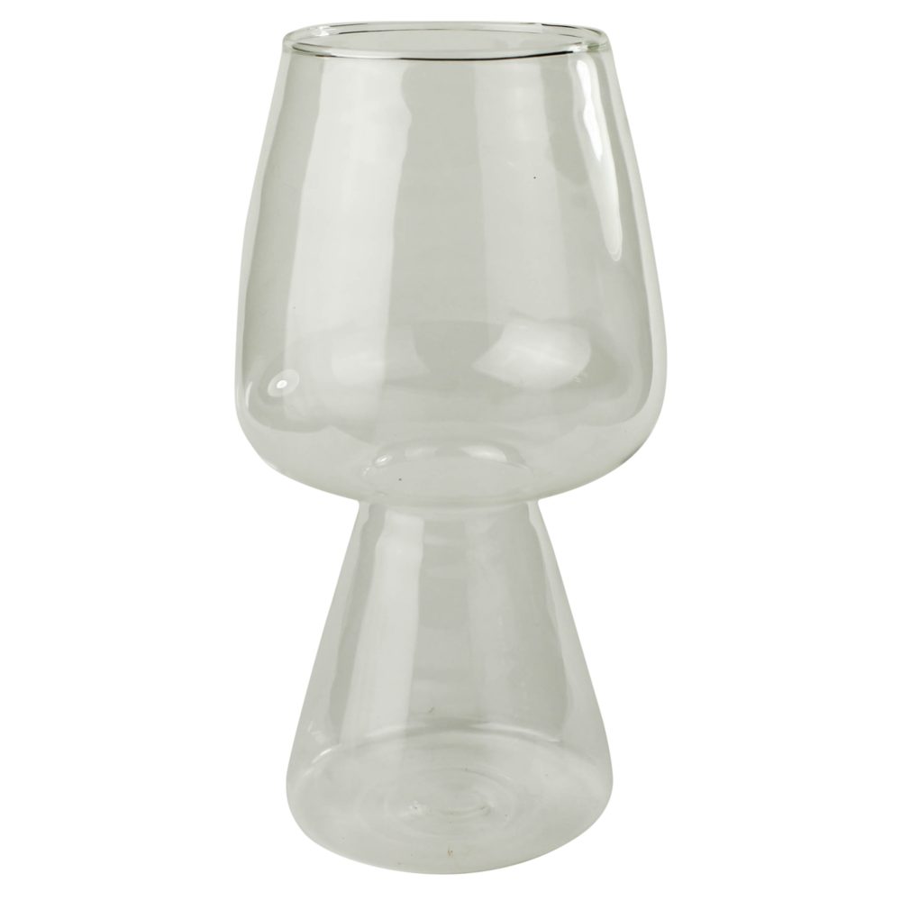 Glass Bulb Vase Set of 2 by HomArt - Image 2