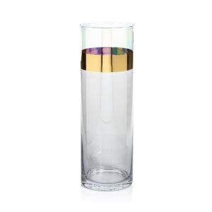 Veneto Two-Tone Tall Luster Vase by Zodax
