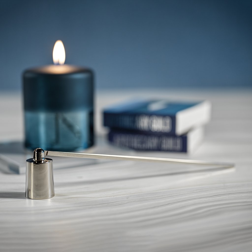 Nickel Brass Candle Snuffer by Zodax Seven Colonial
