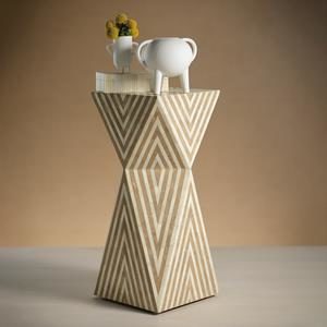 Mariana Bone Inlay Side / Cocktail Table by Zodax