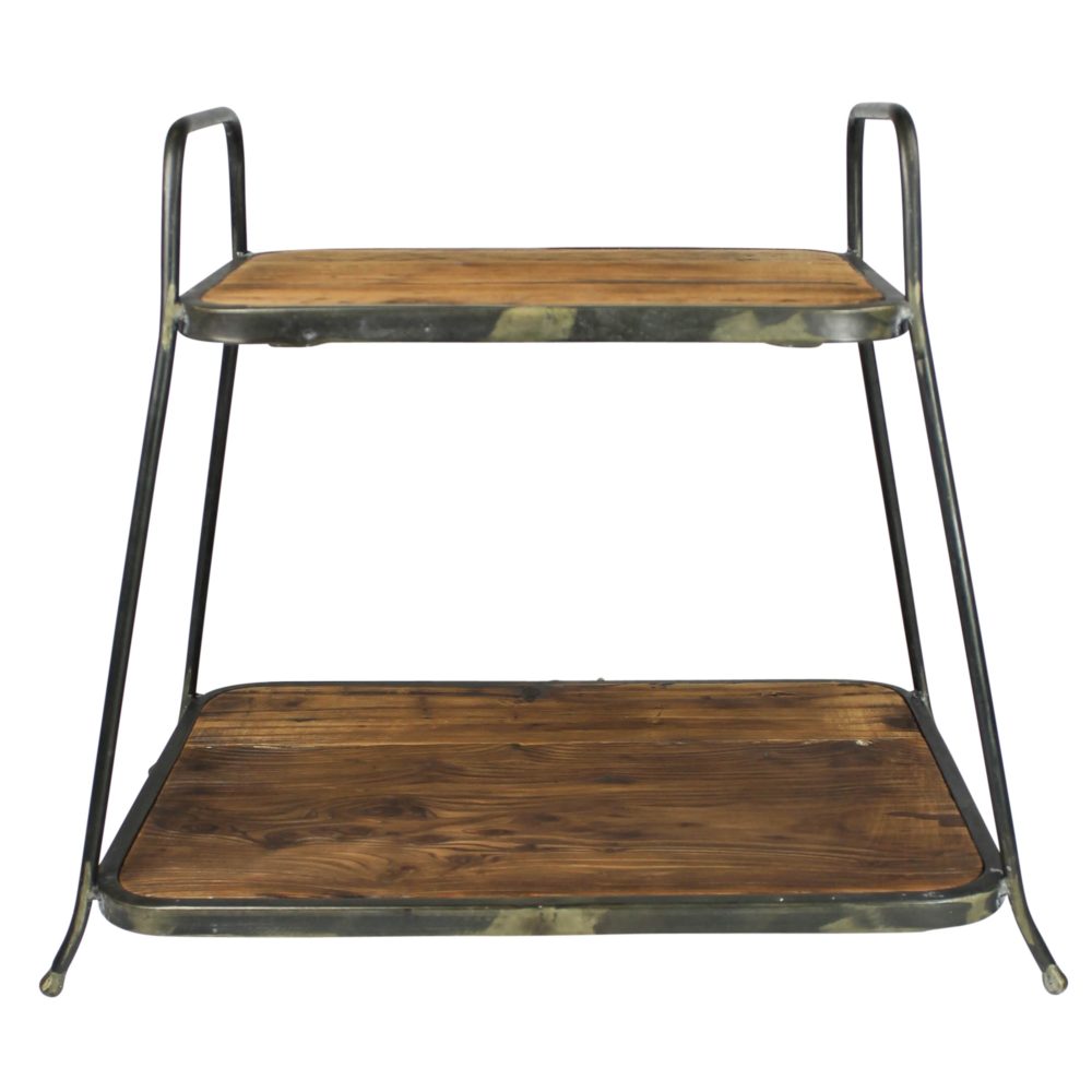 Catalina Two Tier Rectangular Stand by HomArt