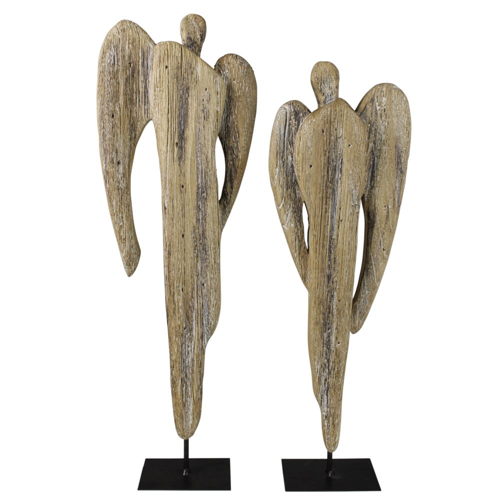 Large Set of Wood Angels by HomArt