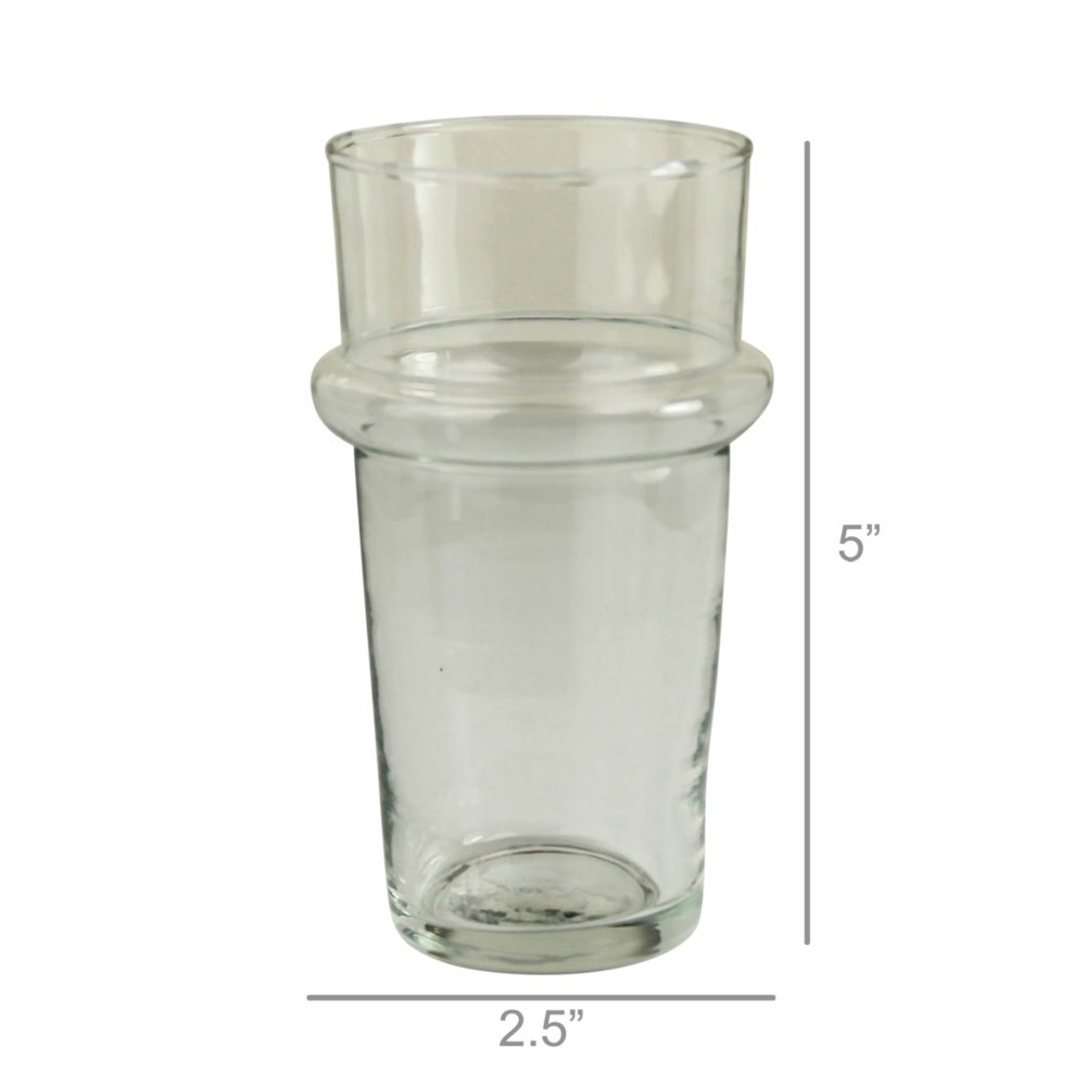 Ode Stacking Drinking Glass Set of 4 by HomArt - Image 3