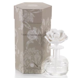 Grand Casablanca Tahitian Gardenia Porcelain Diffuser by Zodax