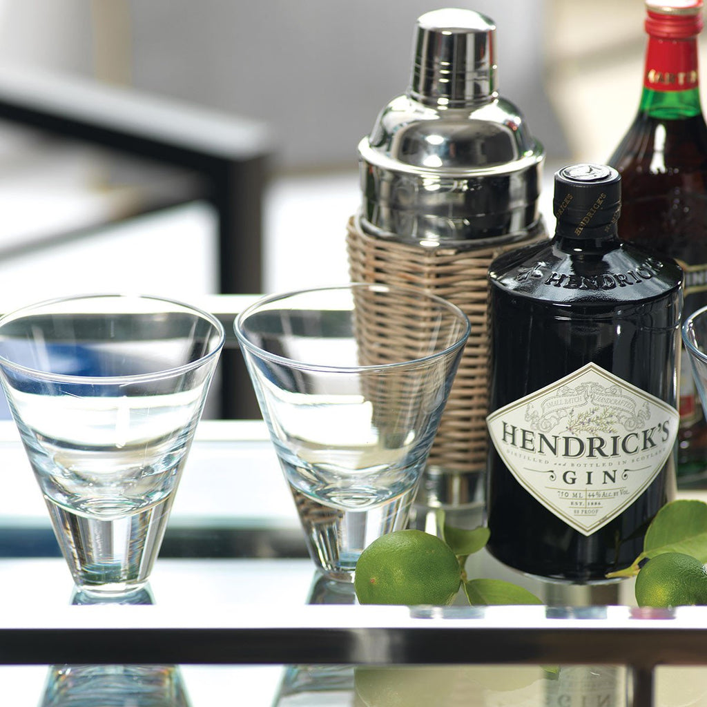 Amalfi Martini Glass Set of 4 by Zodax Seven Colonial