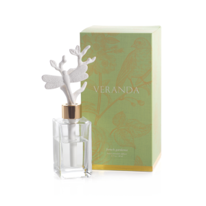 Veranda Porcelain Dragonfly French Gardenia Diffuser by Zodax