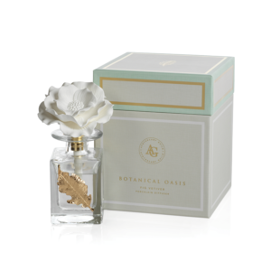 Apothecary Guild Leaf Black Fig Vetiver Botanical Oasis Porcelain Diffuser