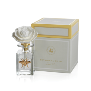 Apothecary Guild Bee Black Fig Vetiver Botanical Oasis Porcelain Diffuser