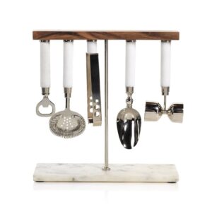 Marbella 5 Piece Bar Tool Set by Zodax