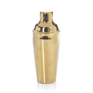 Stainless Steel Gold Cocktail Shaker by Zodax