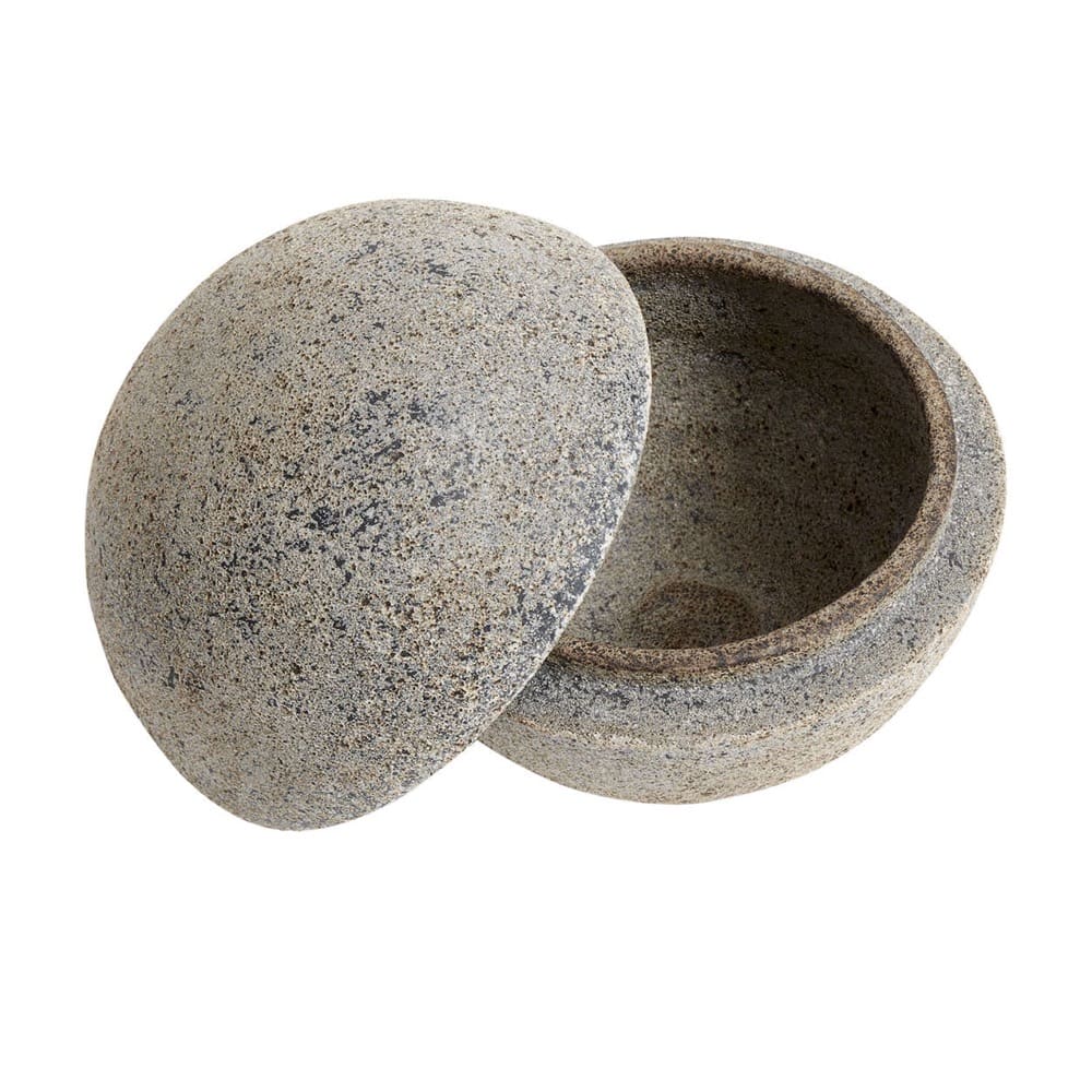 Grey Brown Stain Bonbonnière by Muubs