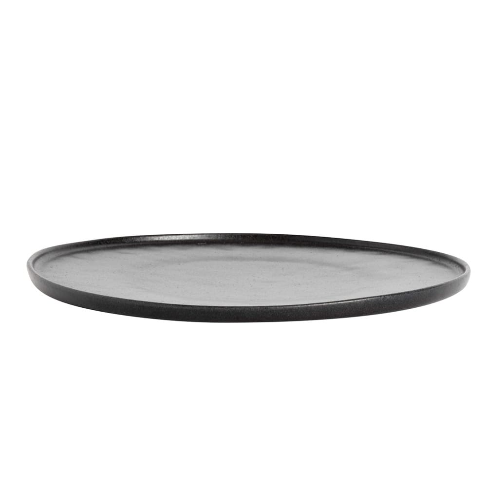 Ceto Black Dinner Plate by Muubs