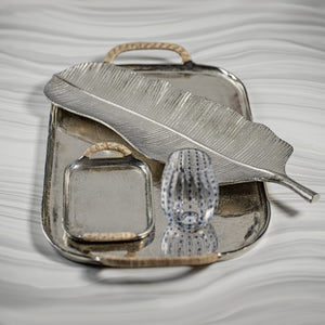 Musa Aluminum Banana Leaf Trays by Zodax
