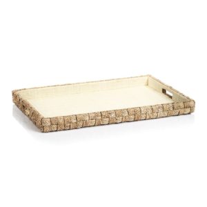 Large Abaca Rope Serving Tray by Zodax