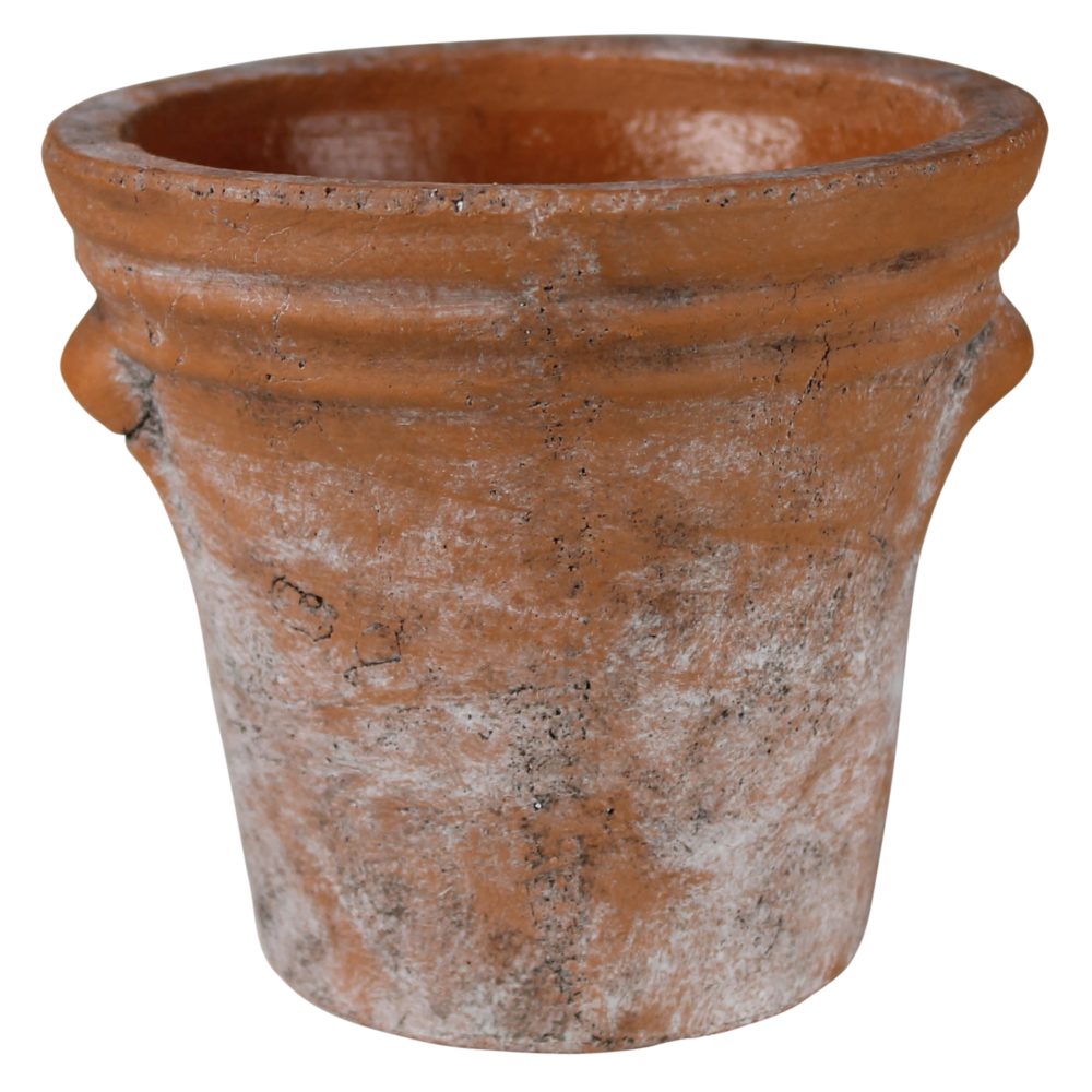 Large Tresco Rustic Cement Planter by HomArt