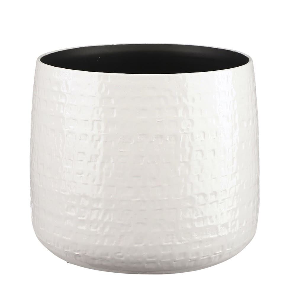 breed Authenticatie schilder White Round Floyd Pot by Edelman - Seven Colonial